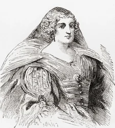 Marie de Medici, aus Ward und Locks Illustrierter Geschichte der Welt, veröffentlicht ca. 1882